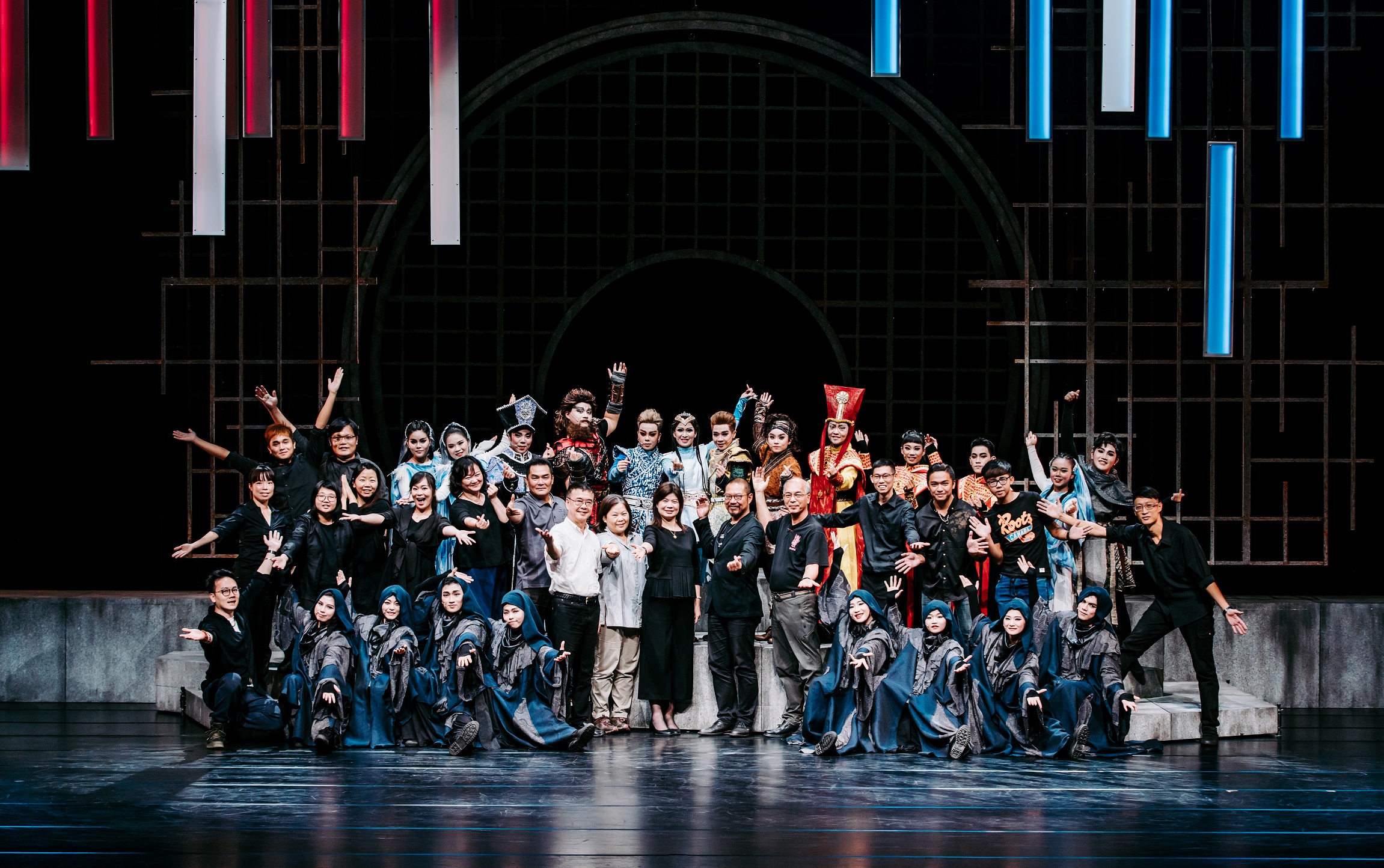 Photo:Director Xu Bo-ang stated: “This performance went through longer rehearsal times, involved work that was even more difficult than before, and inspected participating performers with professional standards, manifesting our efforts through the work. 