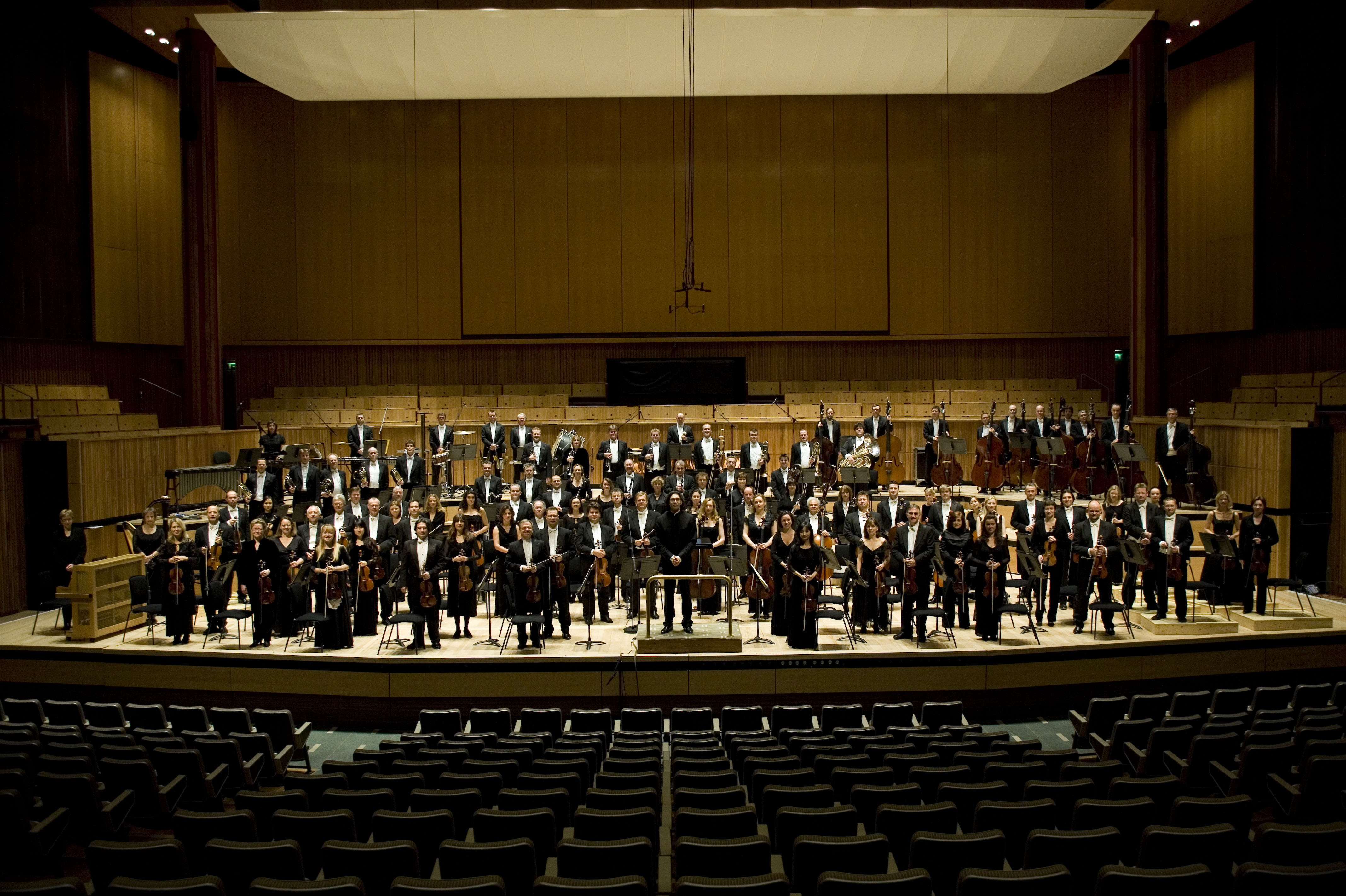 Stage Photo:hilharmonic Orchestra.Photo by Richard Cannon