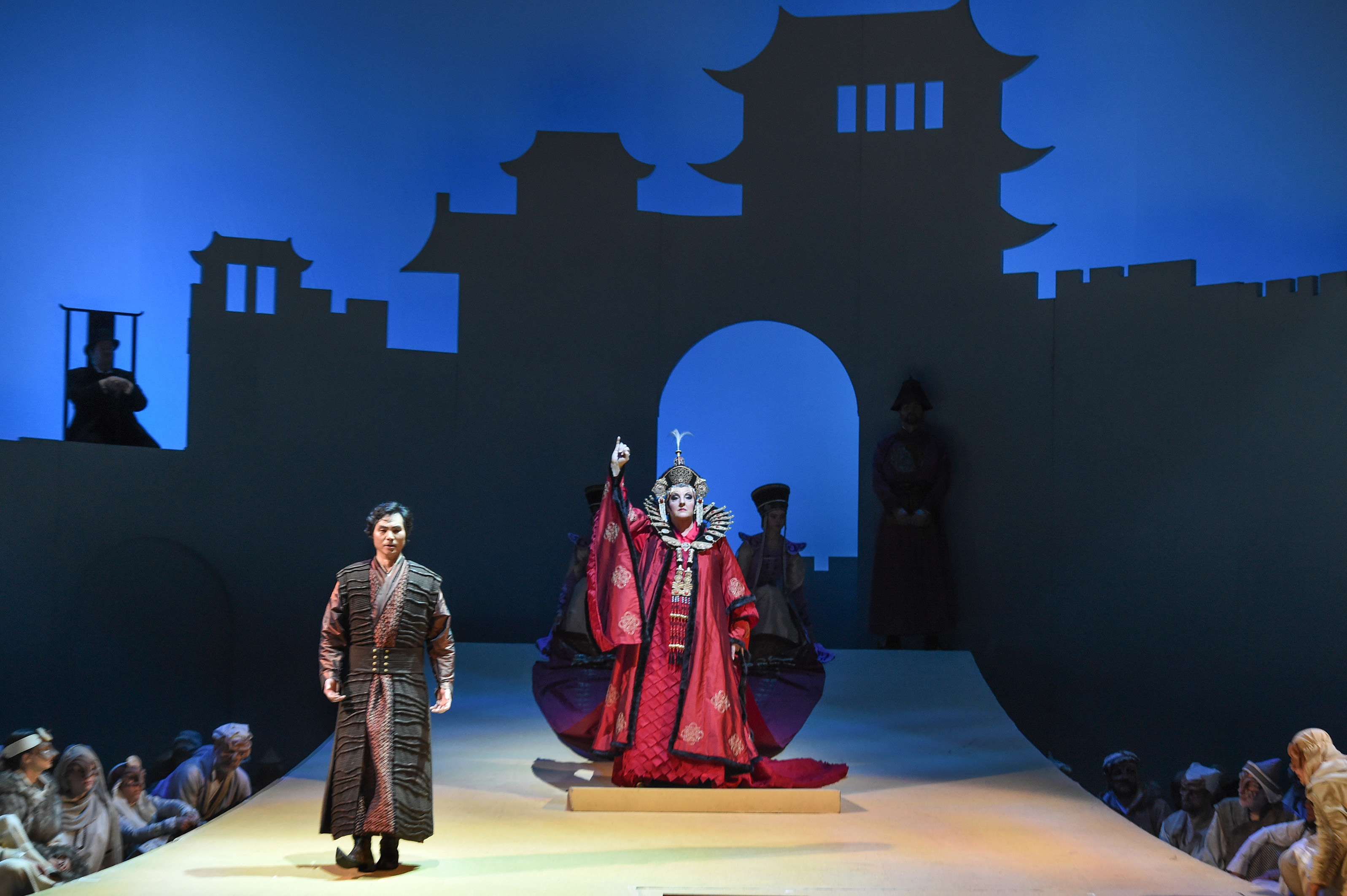 Stage Photo:Co-production Opera, Turandot.Photo by Hans Jörg Michel