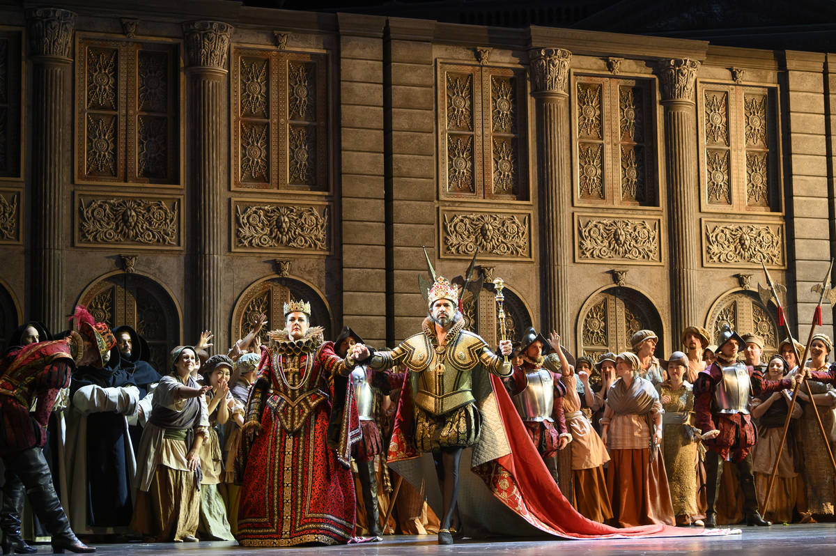 比利時列日皇家歌劇院兩百週年的特別製作《唐卡洛》劇照