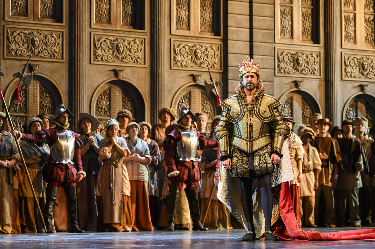 2020年比利時列日皇家歌劇院首演劇照，大歌劇氣派的舞台
